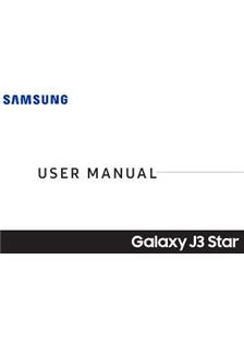 Samsung Galaxy J3 Star manual. Smartphone Instructions.